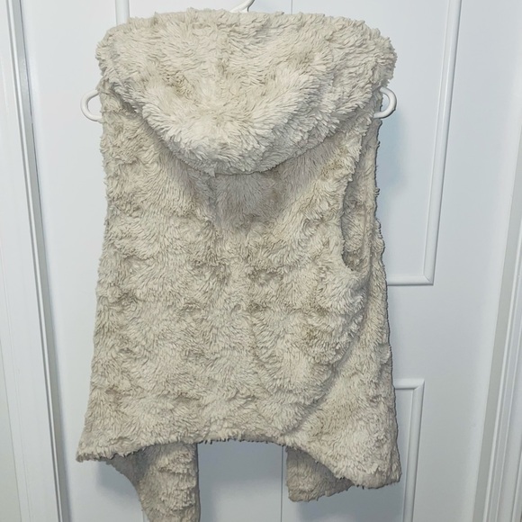 Teddy lounge hooded vest - Picture 2 of 3